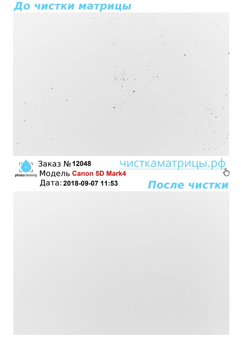 Чистка матрицы Canon 5D Mark4 Чистка матрицы Canon 5D Mark4