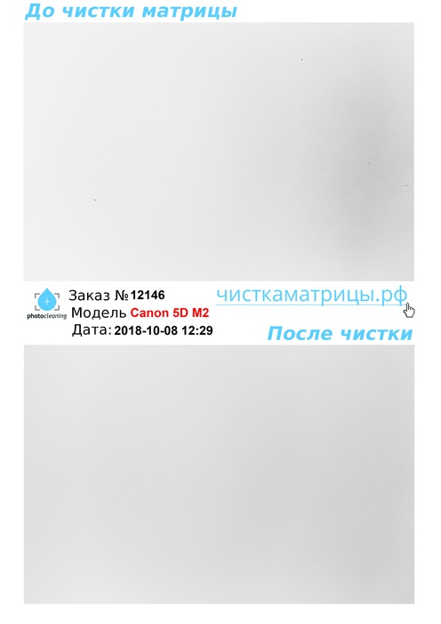 Чистка матрицы Canon 5D M2 Чистка матрицы Canon 5D M2