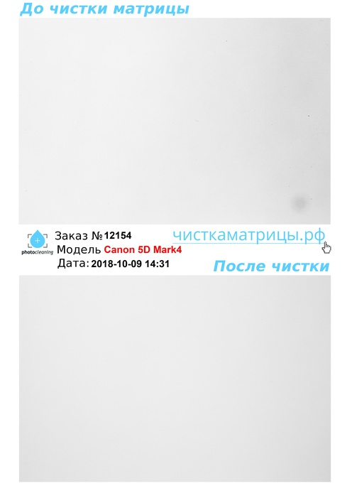 Чистка матрицы Canon 5D Mark4 Чистка матрицы Canon 5D Mark4