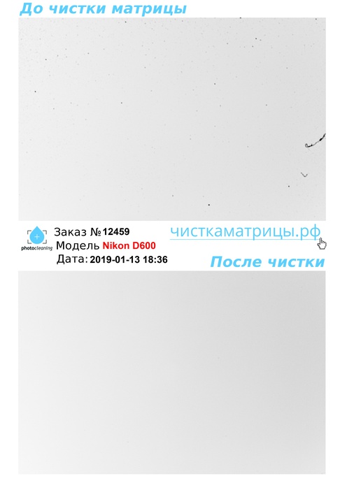 Чистка матрицы Nikon D600 Чистка матрицы Nikon D600