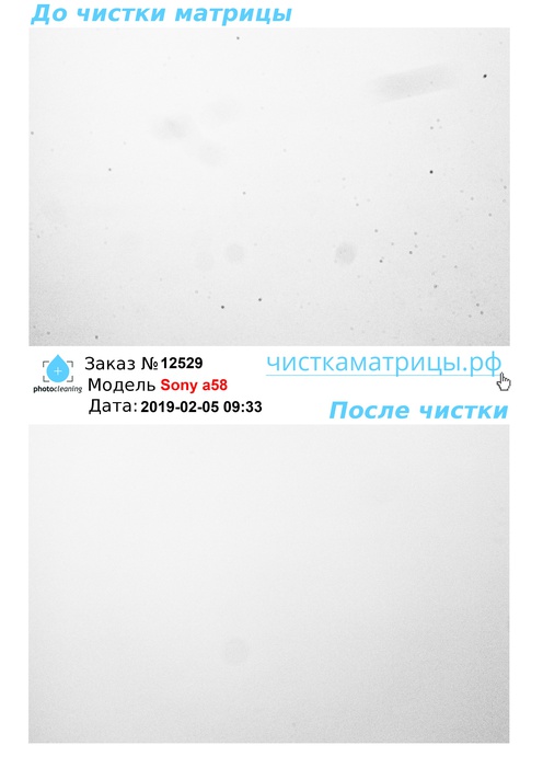 Чистка матрицы Sony a58 Чистка матрицы Sony a58