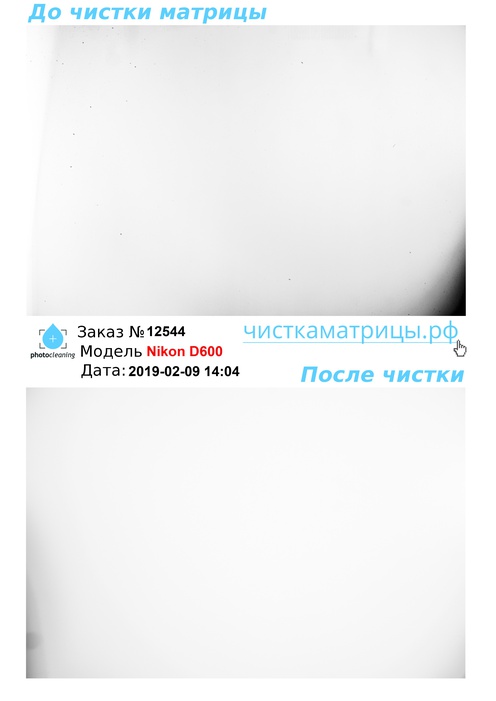Чистка матрицы Nikon D600 Чистка матрицы Nikon D600