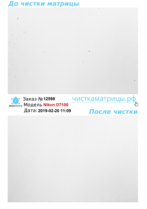Чистка матрицы Nikon D7100 Чистка матрицы Nikon D7100