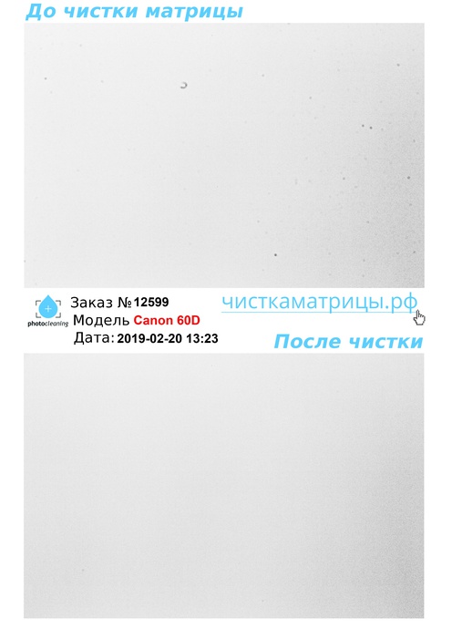 Чистка матрицы Canon 60D Чистка матрицы Canon 60D