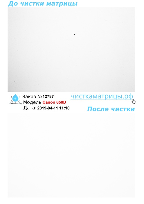 Чистка матрицы Canon 650D Чистка матрицы Canon 650D