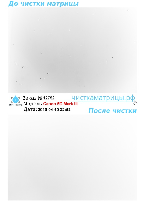 Чистка матрицы Canon 5D Mark III Чистка матрицы Canon 5D Mark III