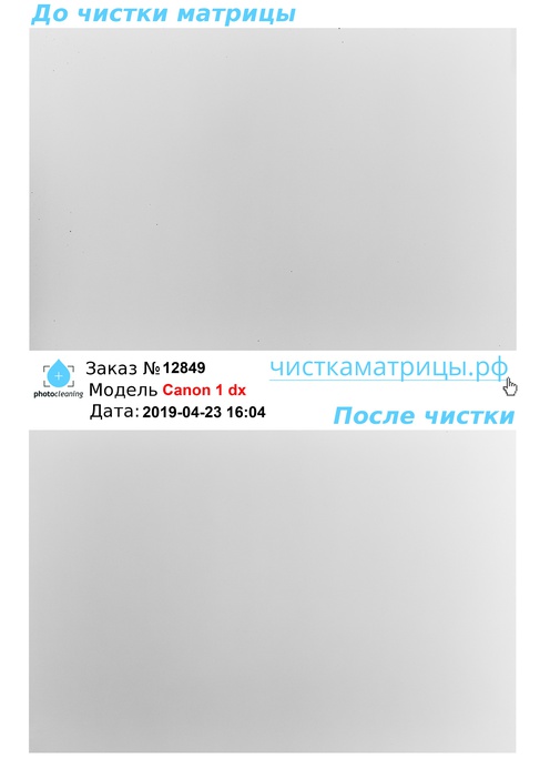 Чистка матрицы Canon 1 dx Чистка матрицы Canon 1 dx