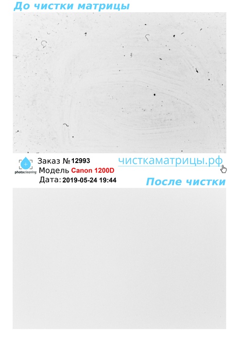 Чистка матрицы Canon 1200D Чистка матрицы Canon 1200D