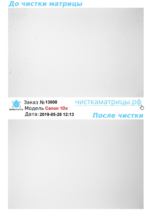 Чистка матрицы Canon 1Dx Чистка матрицы Canon 1Dx
