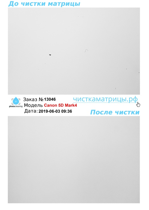 Чистка матрицы Canon 5D Mark4 Чистка матрицы Canon 5D Mark4