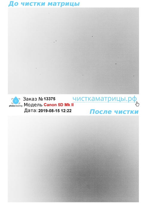 Чистка матрицы Canon 5D Mk II Чистка матрицы Canon 5D Mk II