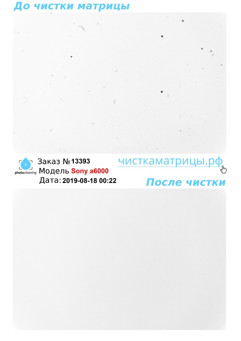 Чистка матрицы Sony a6000 Чистка матрицы Sony a6000