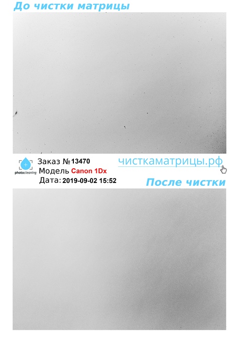 Чистка матрицы Canon 1Dx Чистка матрицы Canon 1Dx