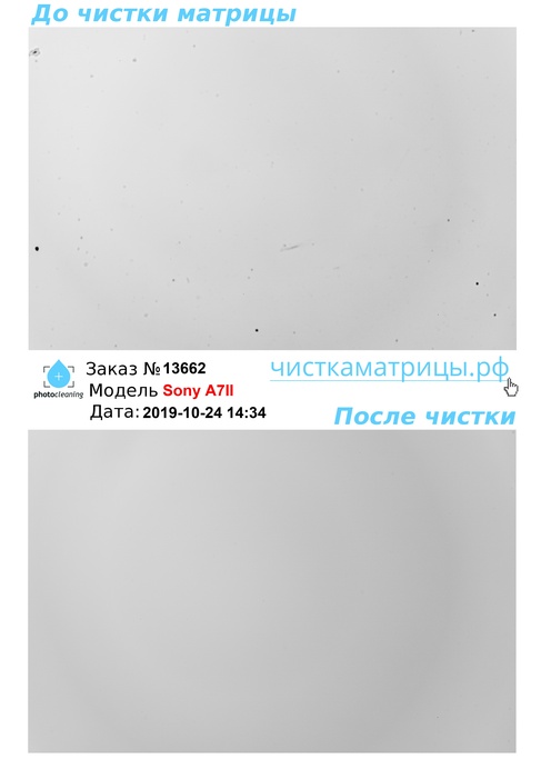 Чистка матрицы Sony A7II Чистка матрицы Sony A7II