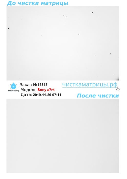 Чистка матрицы Sony a7r4 Чистка матрицы Sony a7r4