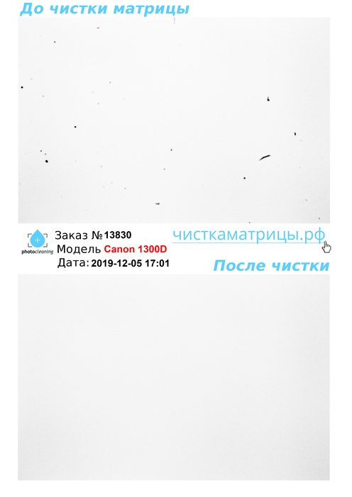 Чистка матрицы Canon 1300D Чистка матрицы Canon 1300D