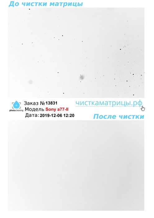 Чистка матрицы Sony a77-II Чистка матрицы Sony a77-II