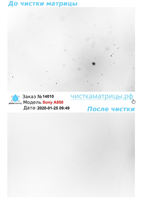 Чистка матрицы Sony A850 Чистка матрицы Sony A850