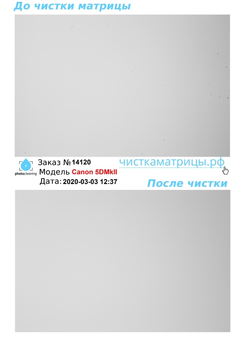 Чистка матрицы Canon 5DMkII Чистка матрицы Canon 5DMkII
