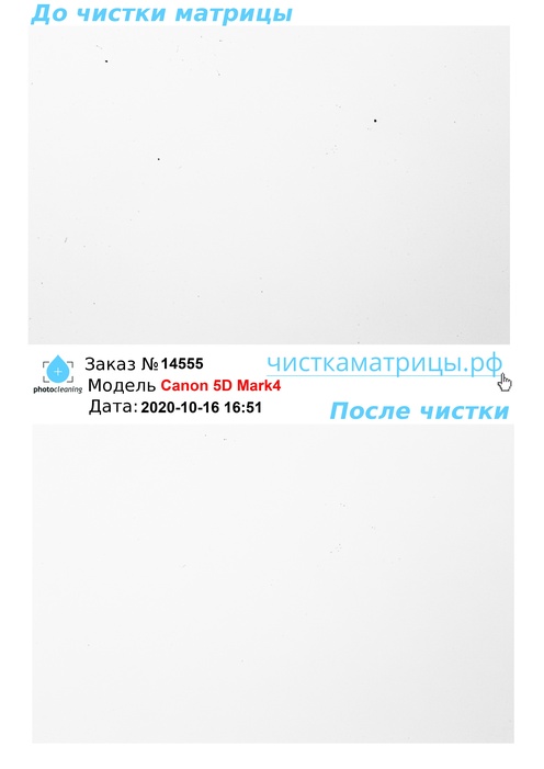 Чистка матрицы Canon 5D Mark4 Чистка матрицы Canon 5D Mark4