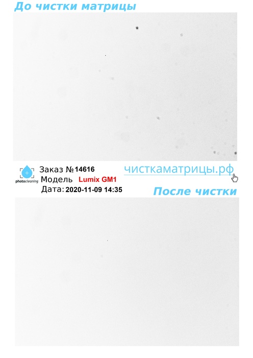 Чистка матрицы Lumix GM1 Чистка матрицы Lumix GM1